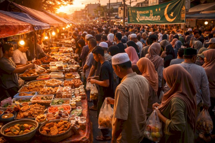 Berburu Takjil Jadi Ritual Wajib Saat Ramadhan