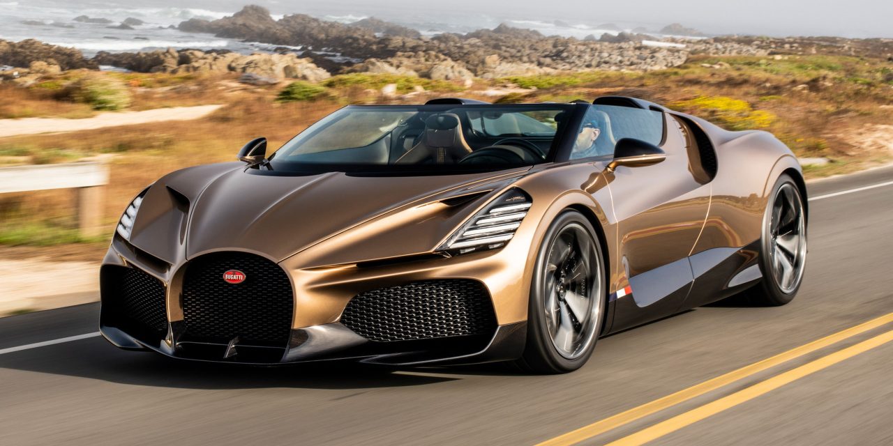 Bugatti Mistral Roadster Mewah Dengan Performa Luar Biasa