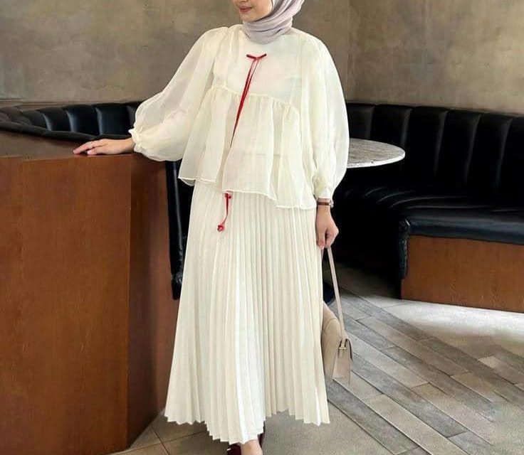 Gaya Anggun Dengan OOTD Putih Untuk Lebaran 2026