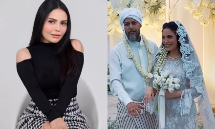 Potret Bahagia Alex Abbad Dan Nadya Naufel Di Hari Pernikahan