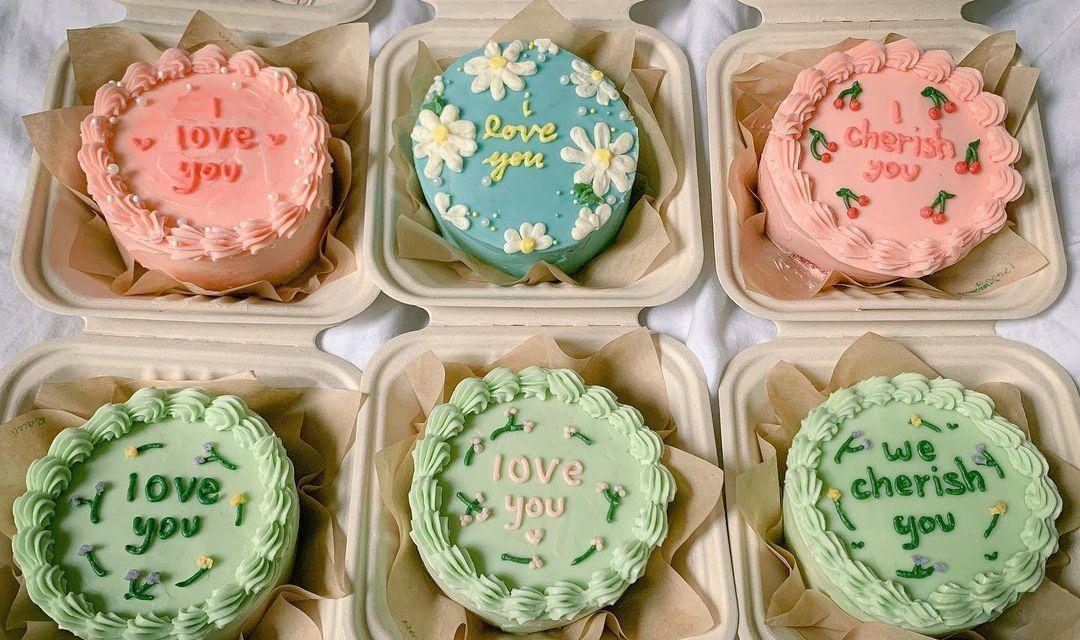 Korean Lunchbox Cake: Tren Kue Mini Estetik Yang Bikin Gemas