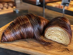 Unik Banget! Roti Croissant Rambut Ternyata Cuma Ide Prank