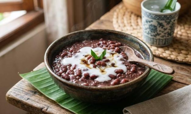Hangat Dan Gurih! Bubur Kacang Merah Sajian Manis Keluarga